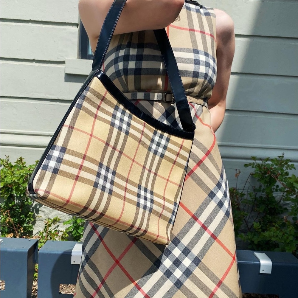 Burberry Vintage Check Shoulder Bag